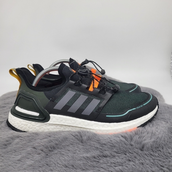 Adidas Men\'s ULTRABOOST C.RDY DNA Black/Grey/Orange Waterproof Running Shoes main image 6